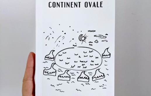 Réimpression recueil de poésie Continent ovale